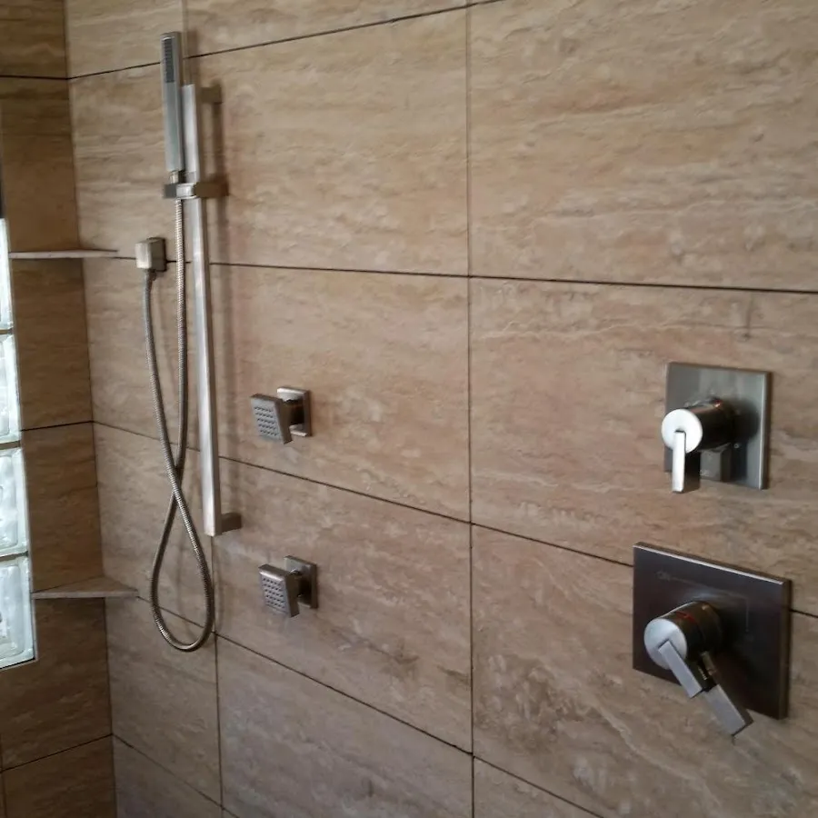 Shower fixture installation for Water Heater Installation in St. Francis